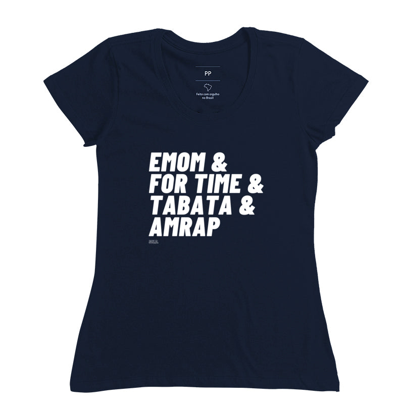 Camiseta EMOM AMRAP WoD