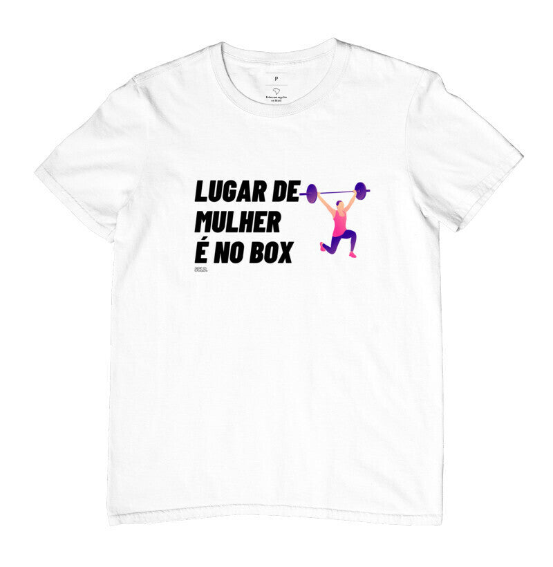Camiseta Lugar de Mulher