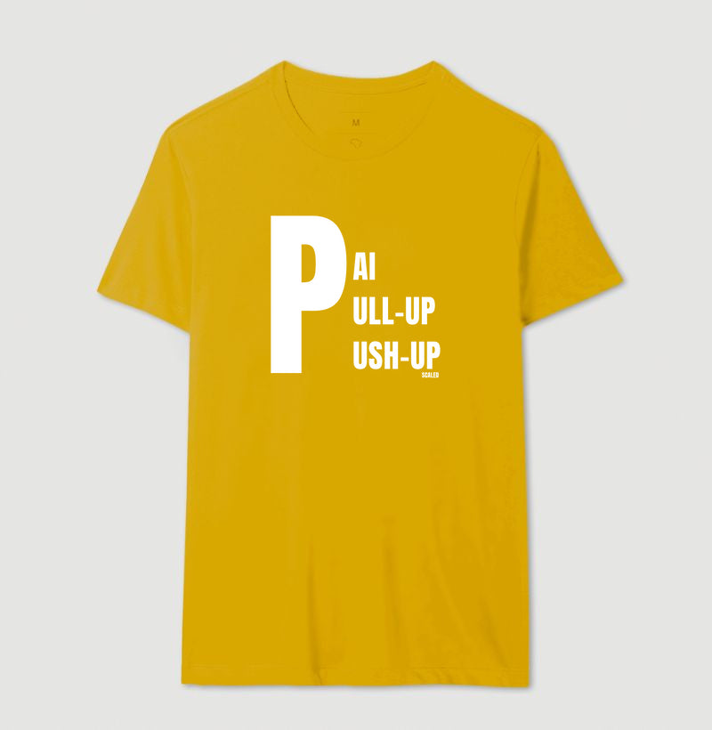 Pai, Pull-up e Push-up - Camiseta