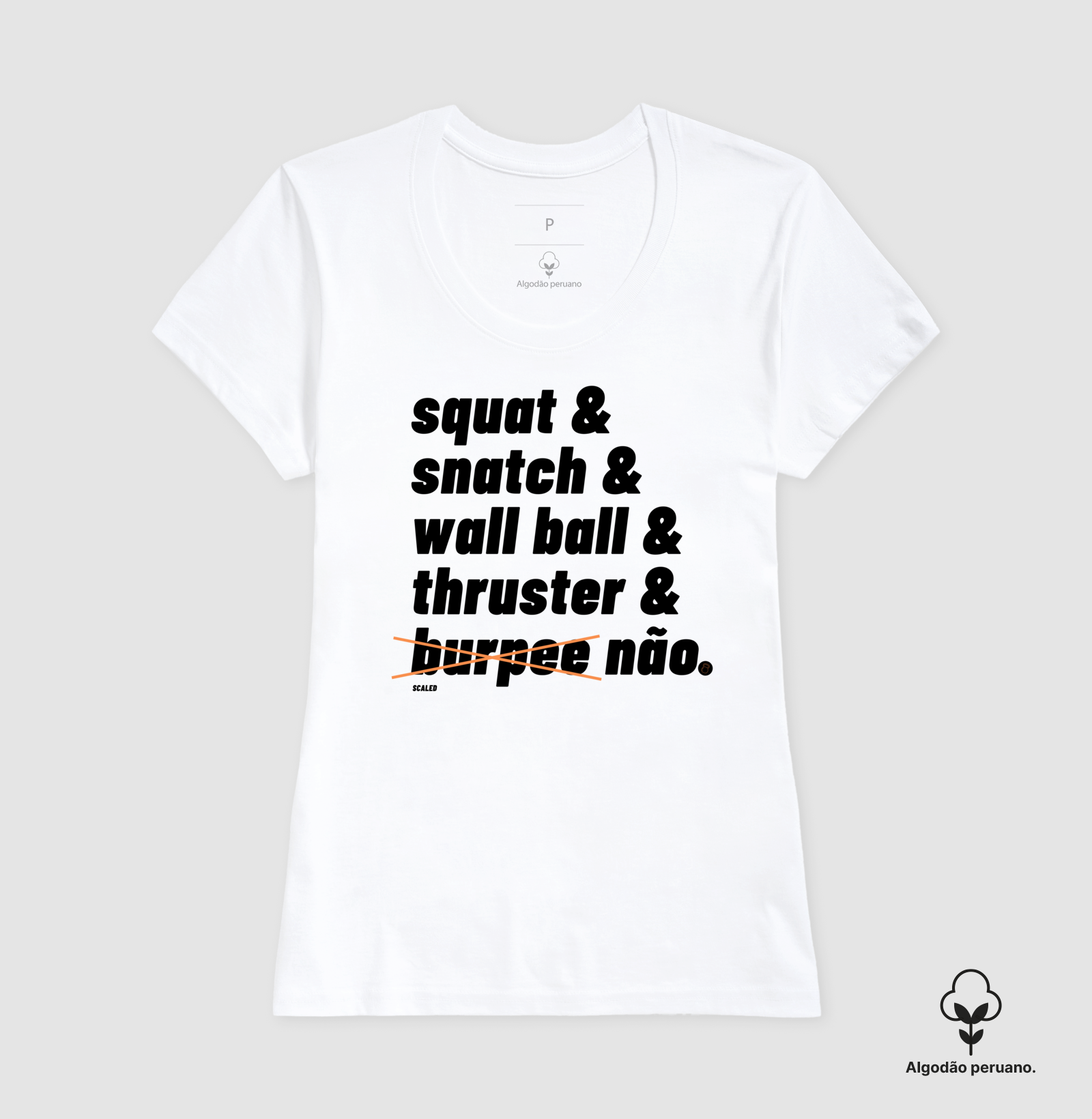 Burpee Não - Algodão Peruano