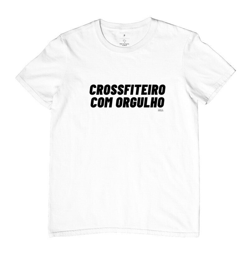 Camiseta Crossfit Crossfiteiro com Orgulho