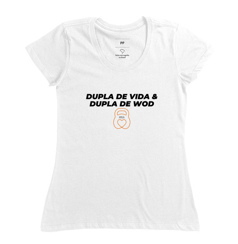 Camiseta Crossfit Dupla de vida & dupla de WOD - Scaled