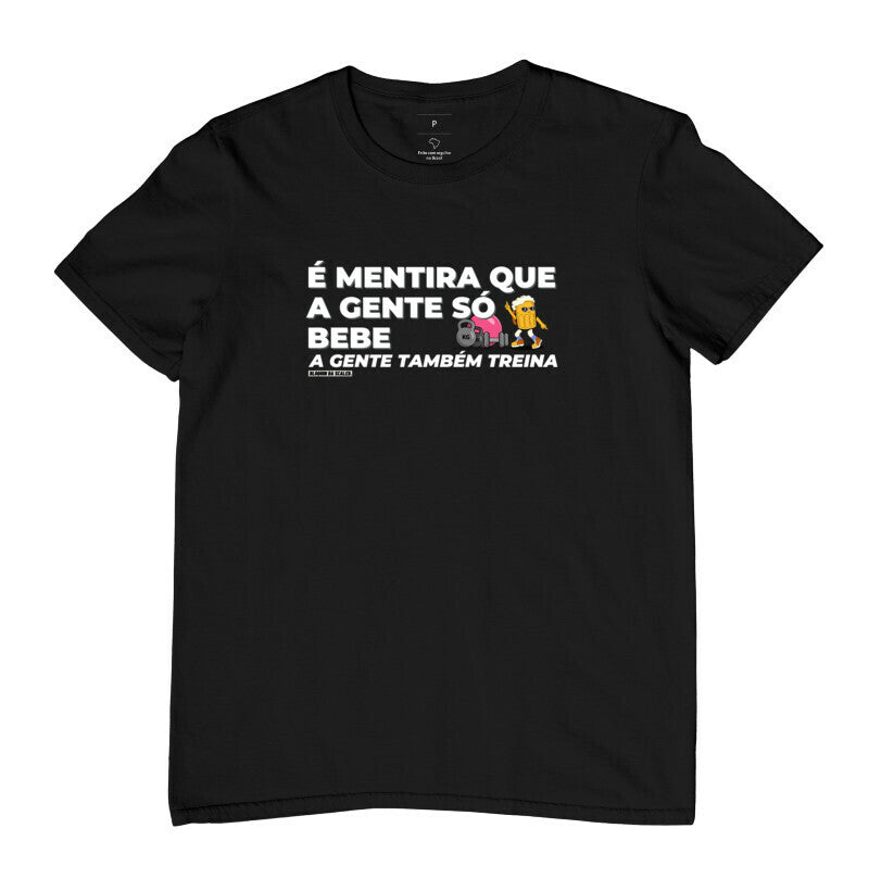 Camiseta Crossfit Carnaval A gente Tambem Treina