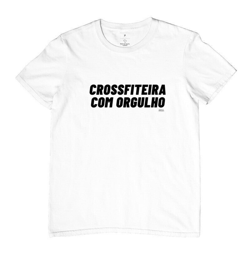 Camiseta Crossfit Crossfiteira com Orgulho
