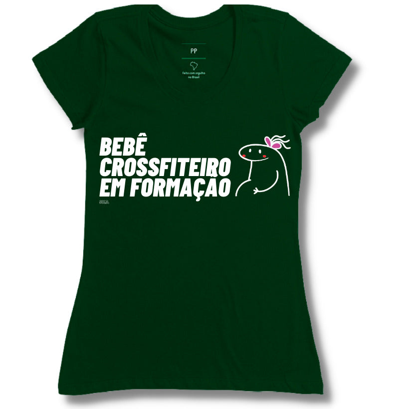 Camiseta Maes Bebe Crossfiteiro - Scaled