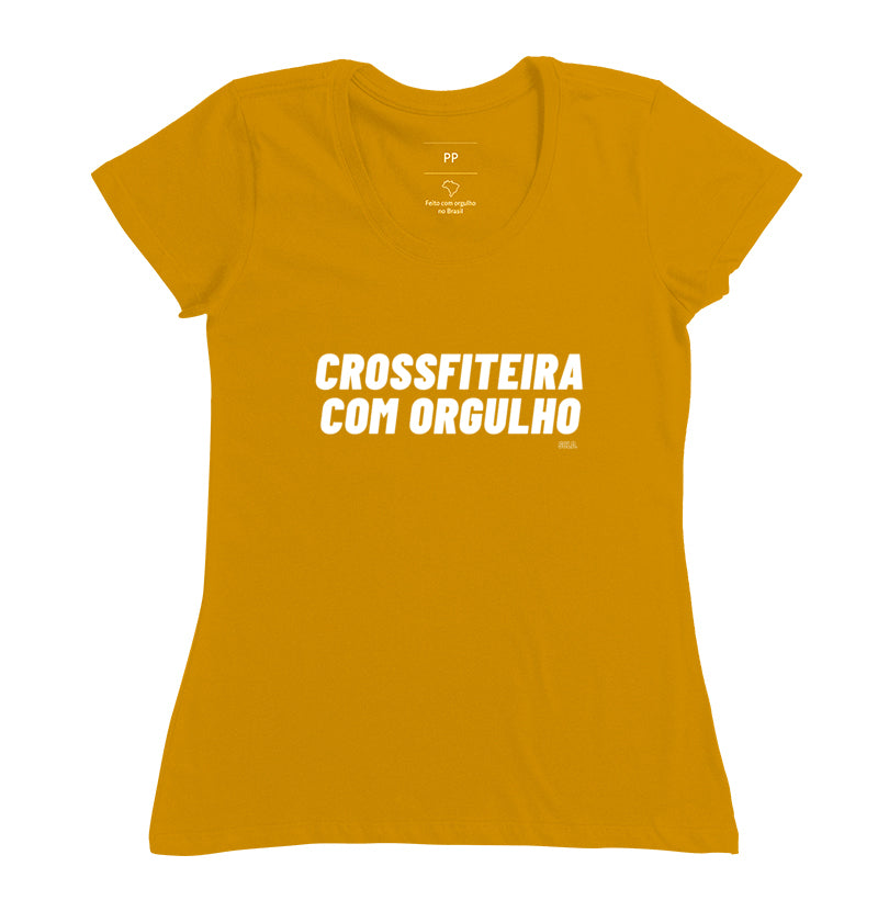 Camiseta Crossfit Crossfiteira com Orgulho