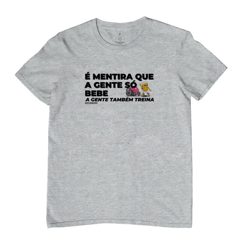 Camiseta Crossfit Carnaval A gente Tambem Treina