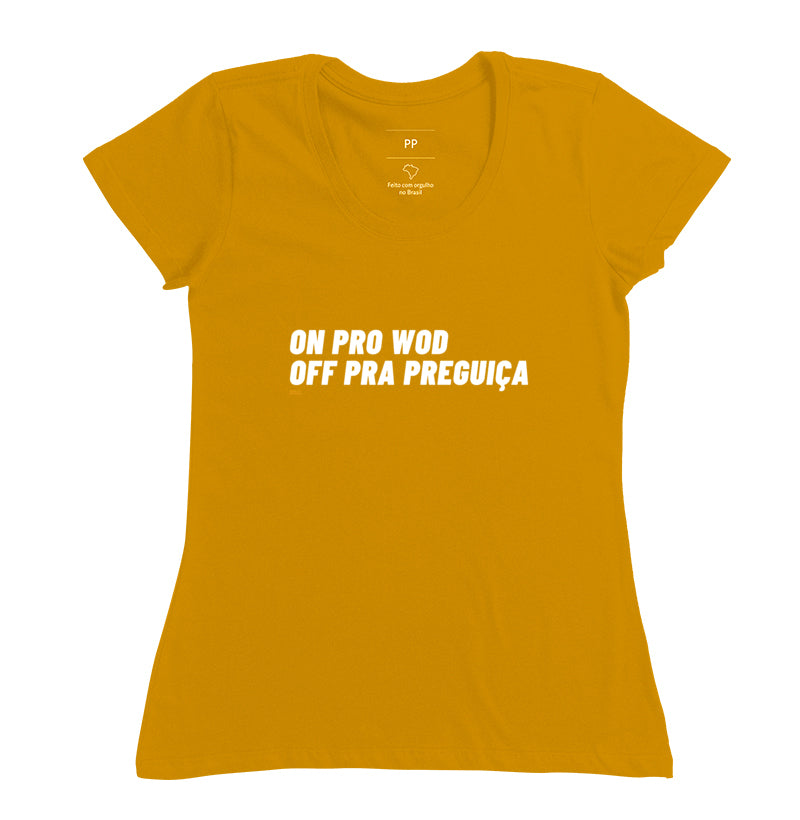 On pro Wod Off pra Preguiça