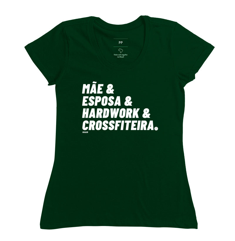 Camiseta Crossfit Mae Crossfiteira - Scaled
