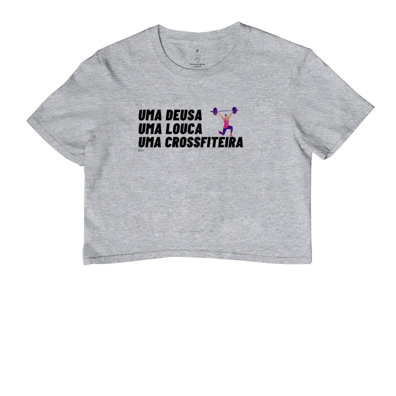 Uma Deusa Uma Louca Uma Crossfiteira - Cropped