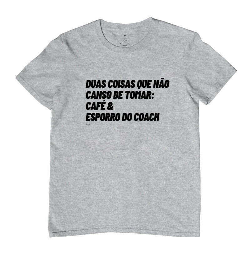 Camiseta Crossfit Café e Esporro do Coach
