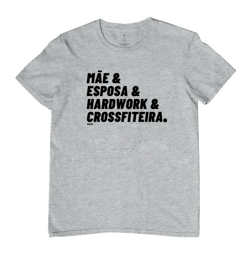 Camiseta Crossfit Mae Crossfiteira - Scaled