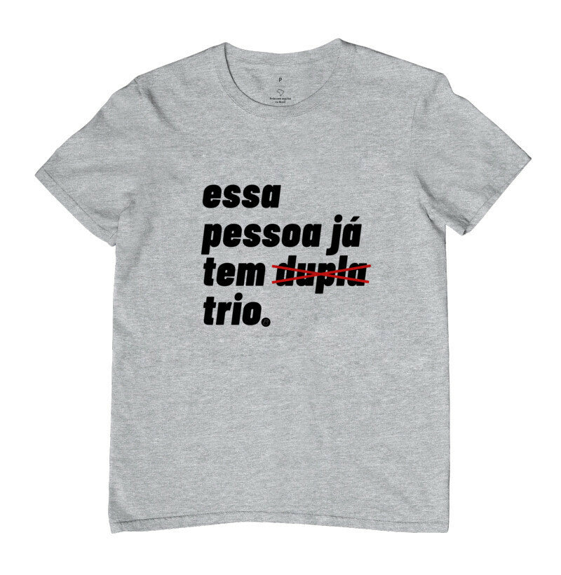 Camiseta Crossfit Essa pessoa ja tem trio