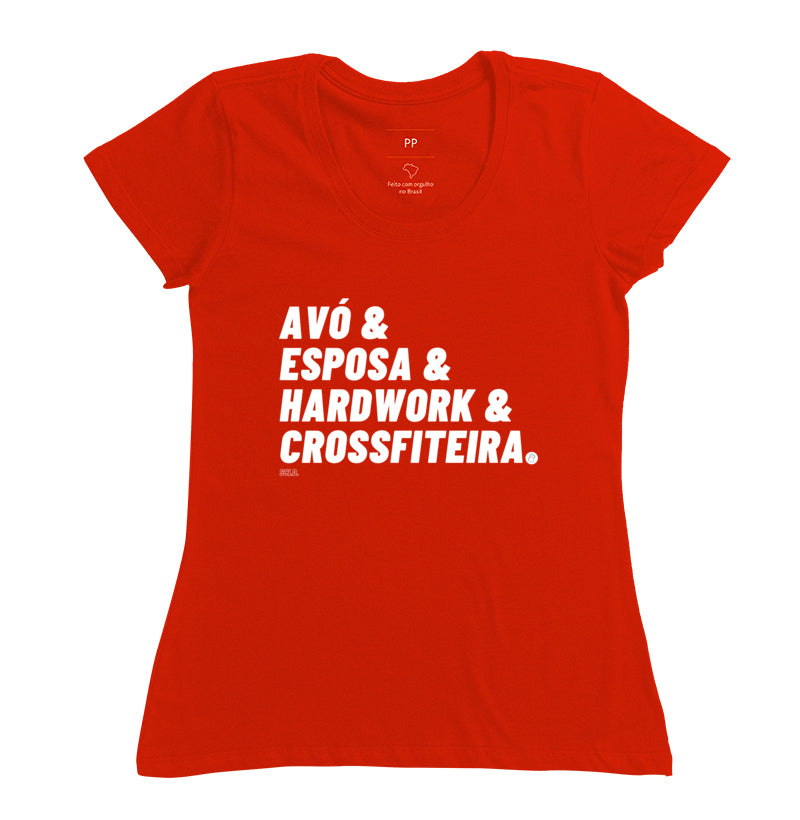 Camiseta Avó Crossfiteira
