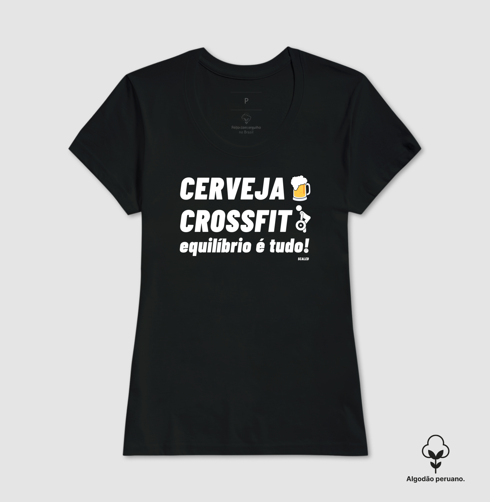Cerveja e Crossfit - Algodão Peruano
