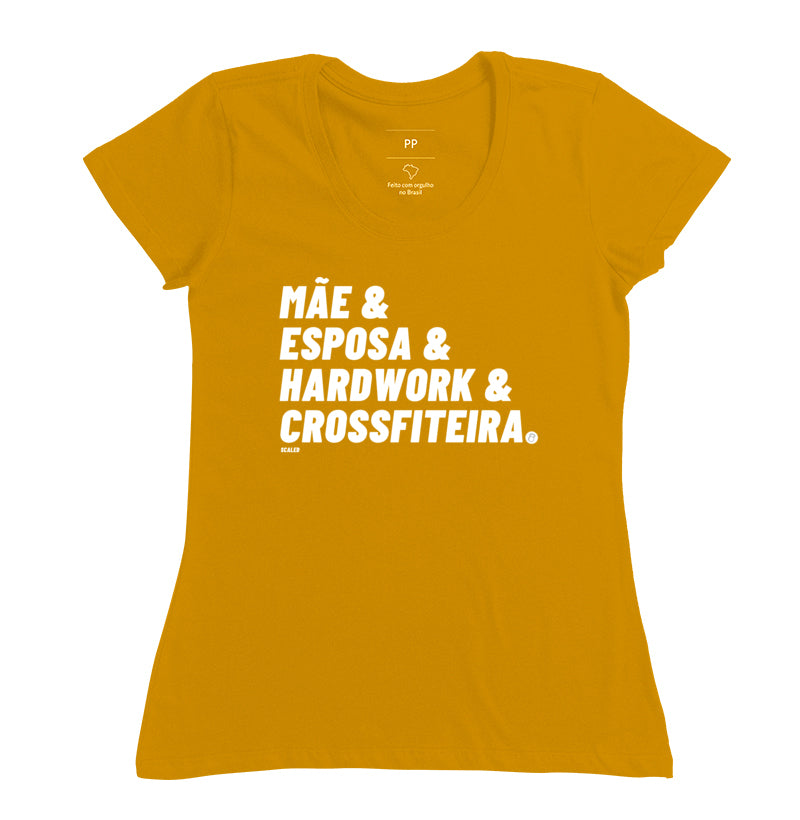 Camiseta Crossfit Mae Crossfiteira - Scaled