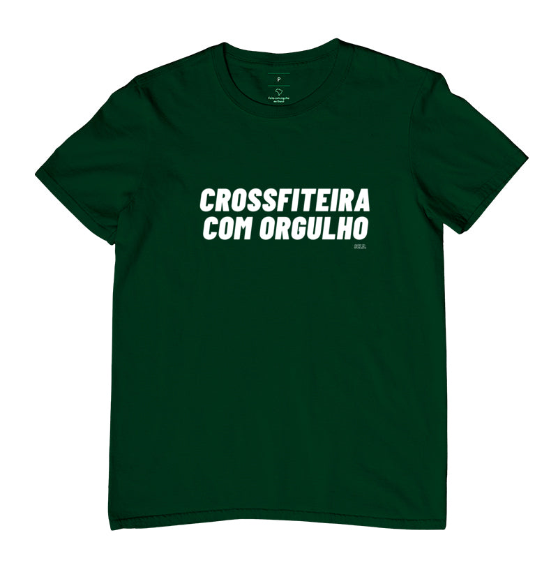 Camiseta Crossfit Crossfiteira com Orgulho
