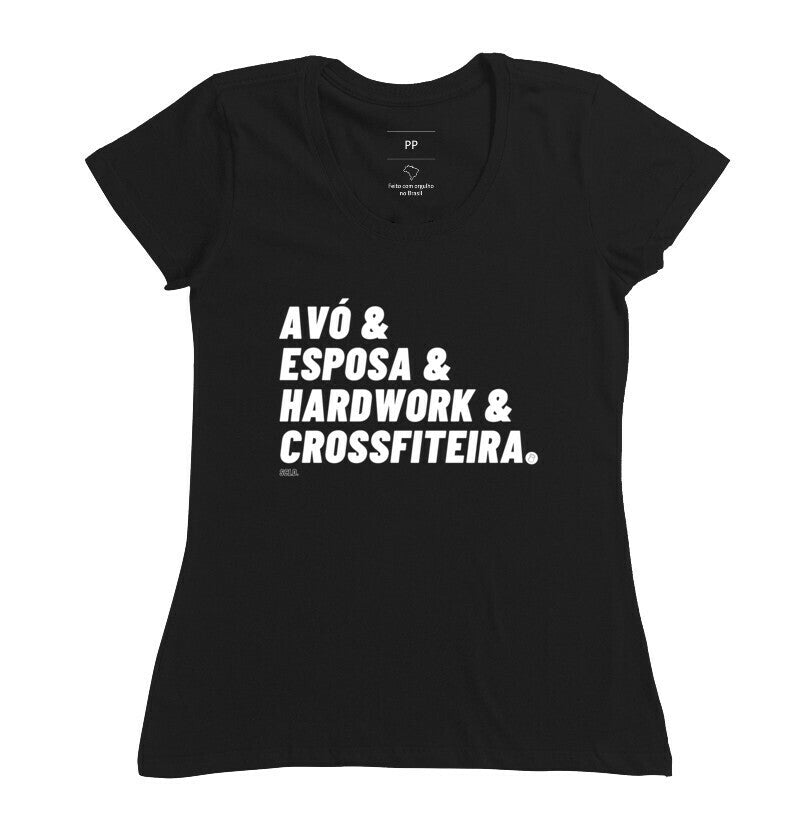 Camiseta Avó Crossfiteira