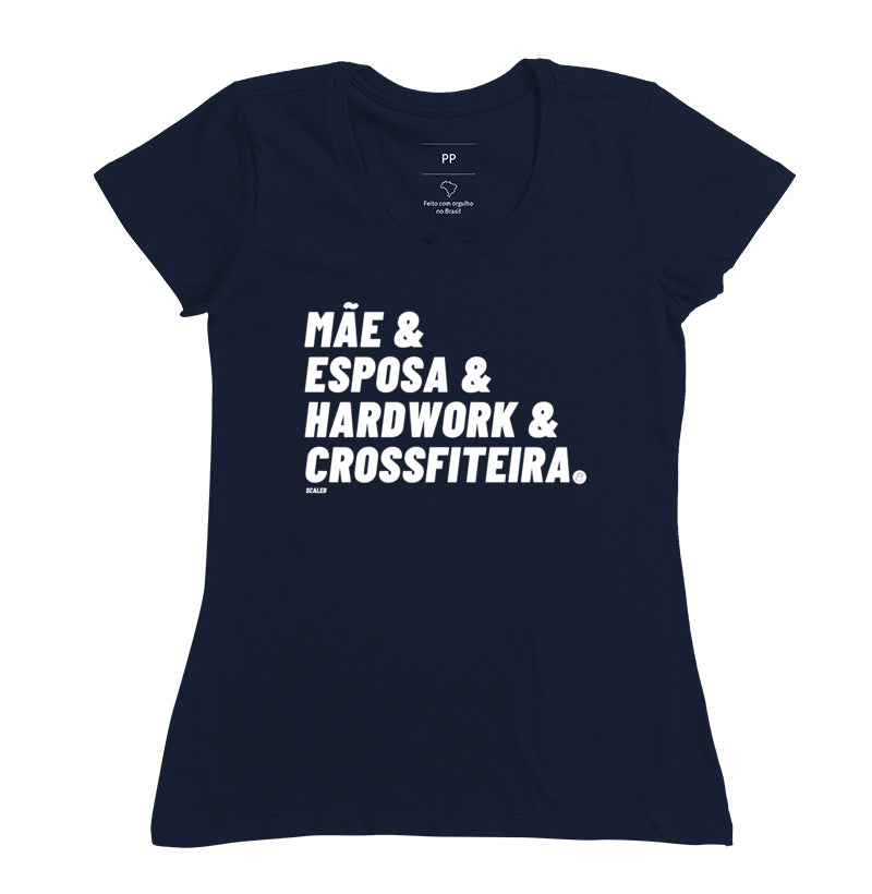 Camiseta Crossfit Mae Crossfiteira - Scaled