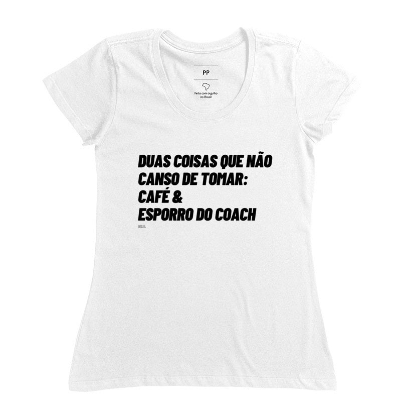Camiseta Crossfit Café e Esporro do Coach