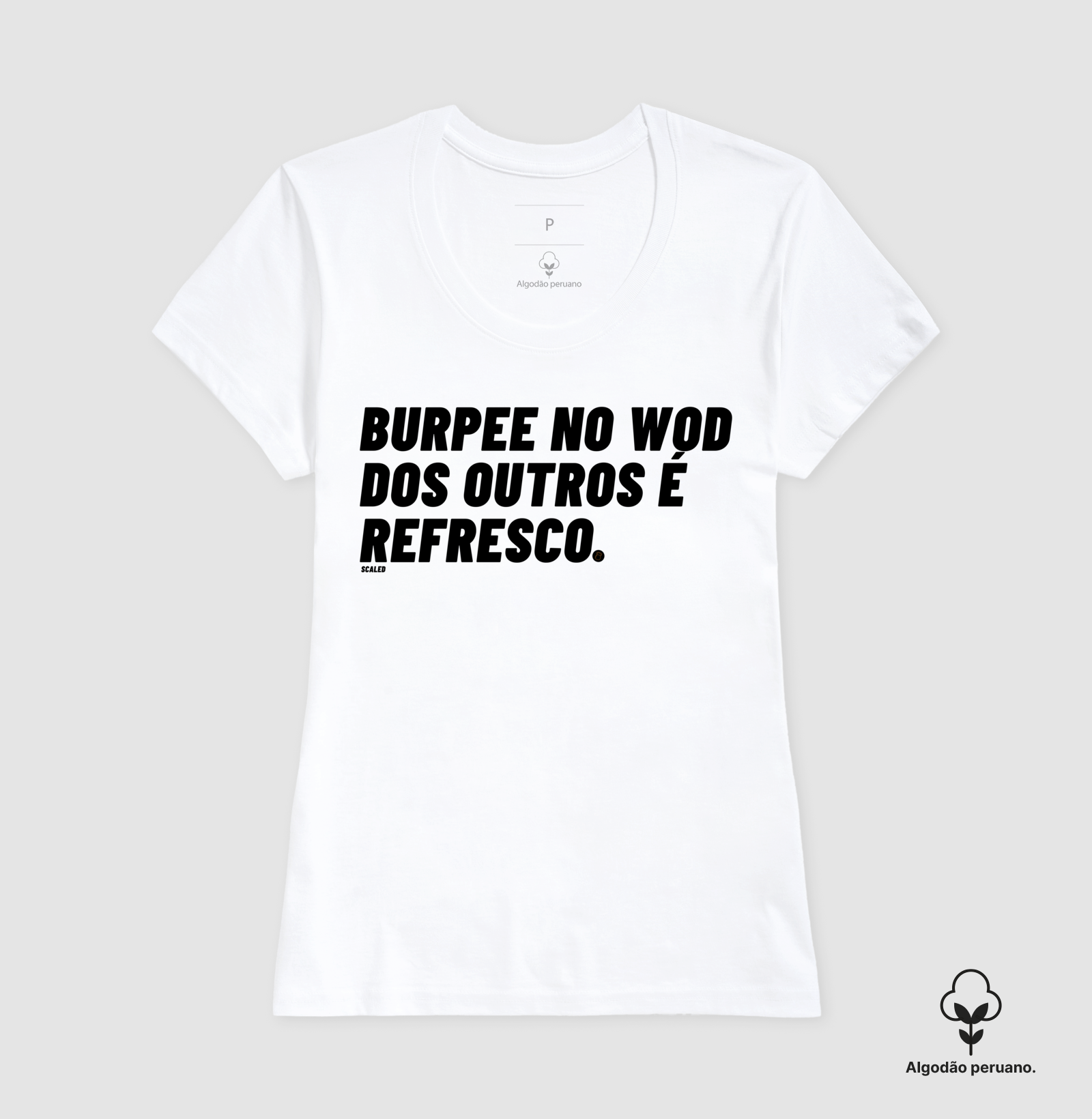 Burpee no Wod - Algodão Peruano