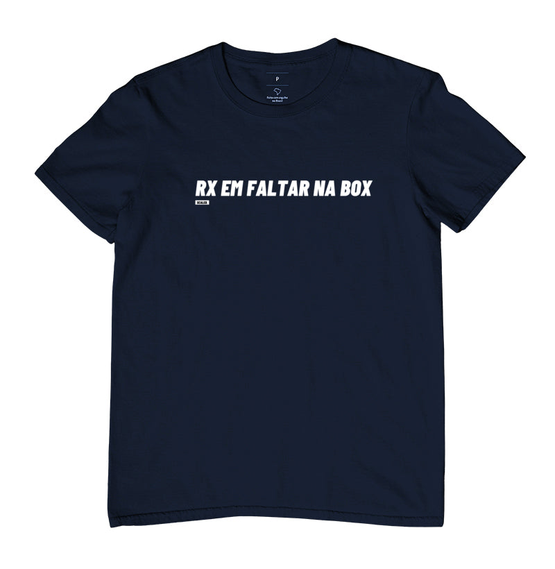 Camiseta Crossfit RX em faltar na Box