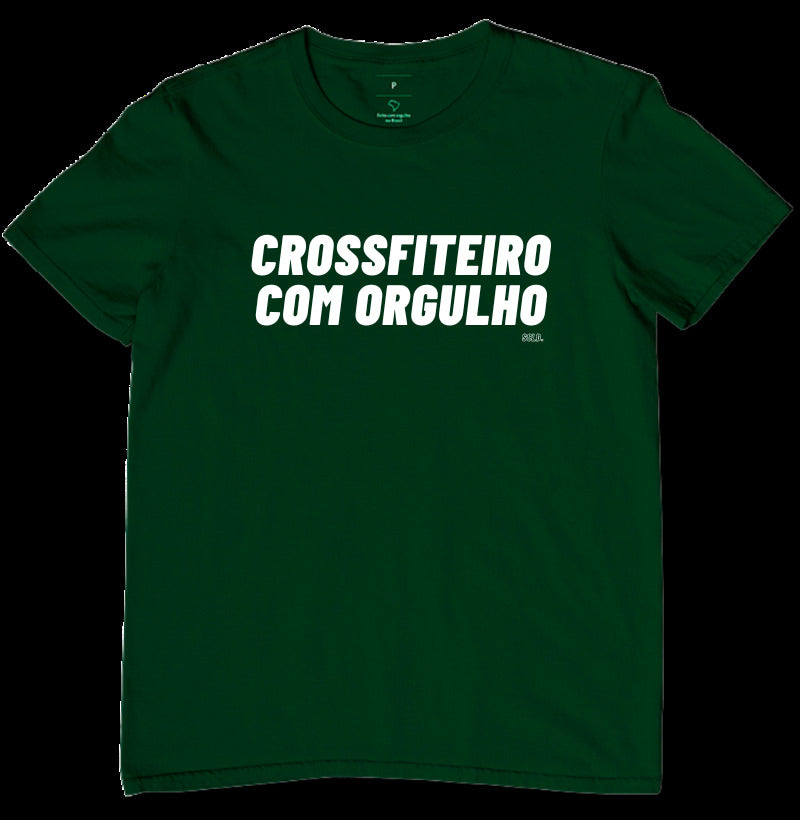 Camiseta Crossfit Crossfiteiro com Orgulho