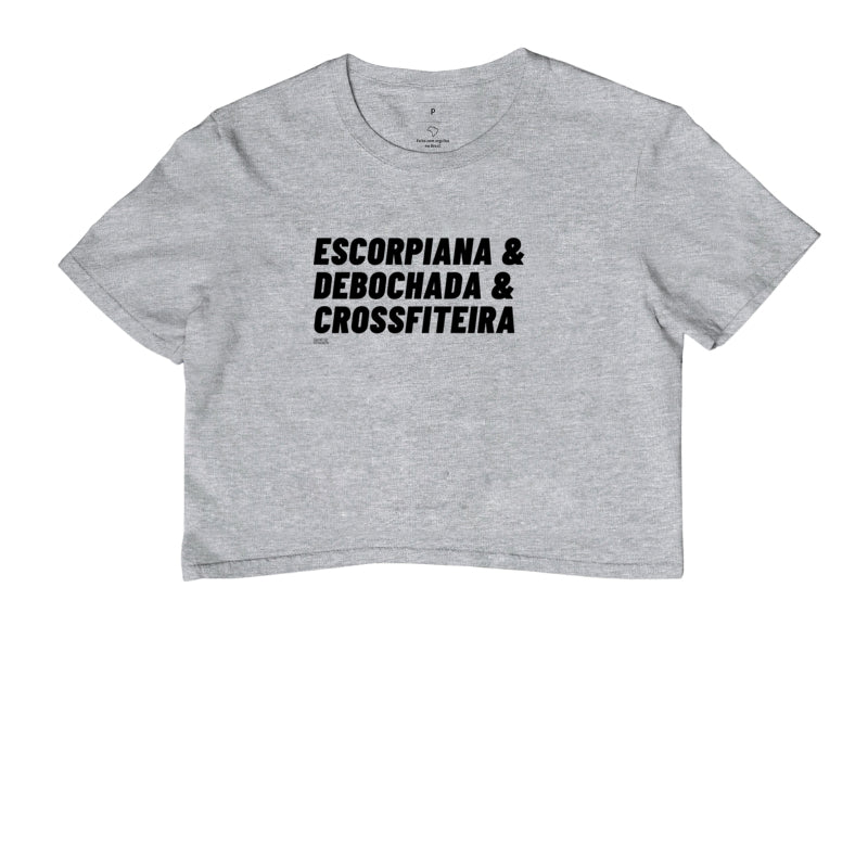 Cropped Crossfit Zodiaco Escorpiao 3