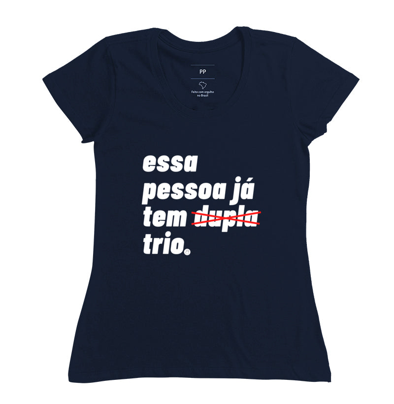 Camiseta Crossfit Essa pessoa ja tem trio