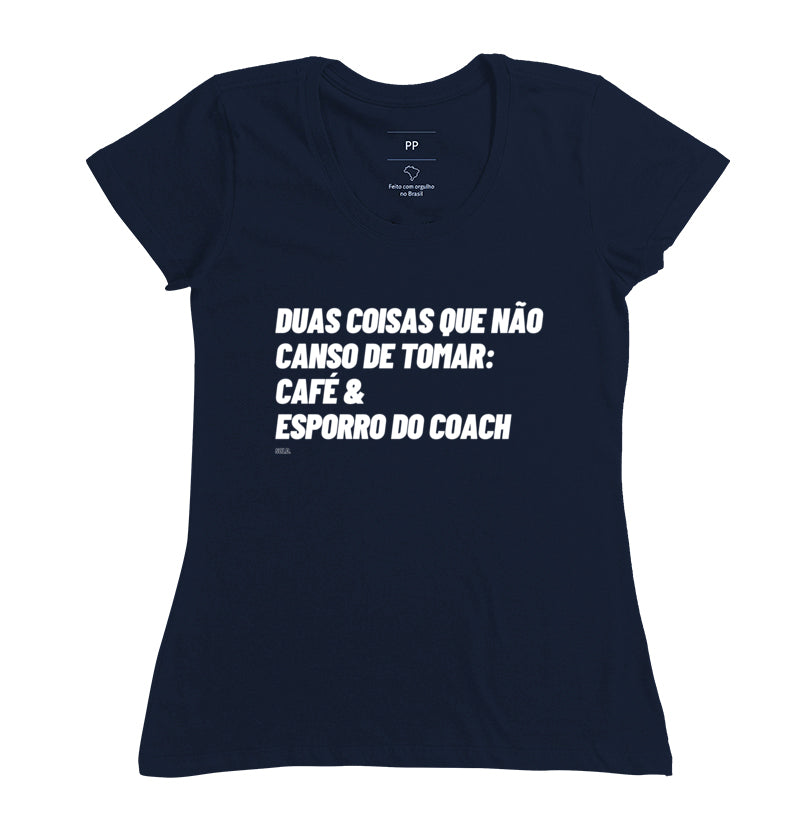 Camiseta Crossfit Café e Esporro do Coach