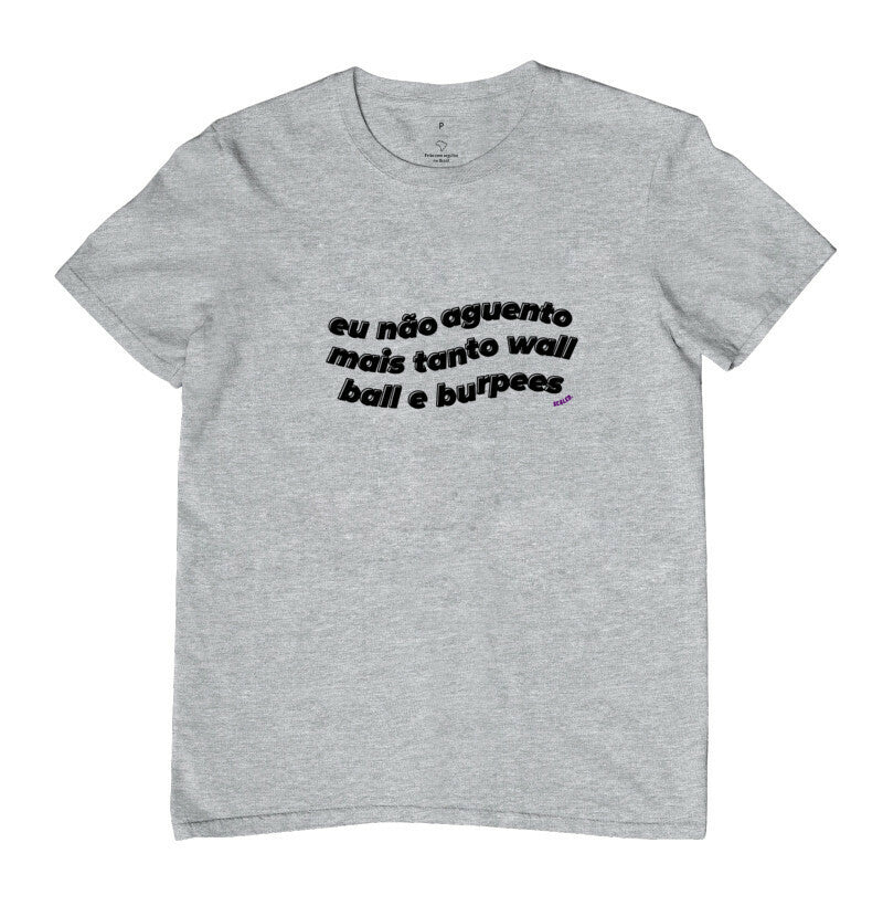 Não Aguento Mais Tanto Wall Ball e Burpee