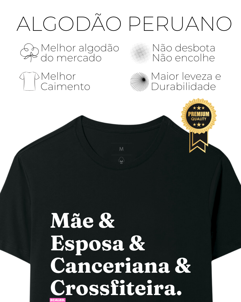 Mãe Canceriana - Algodão Peruano