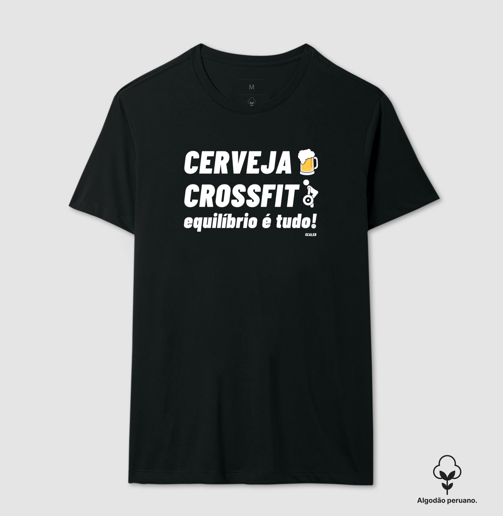 Cerveja e Crossfit - Algodão Peruano