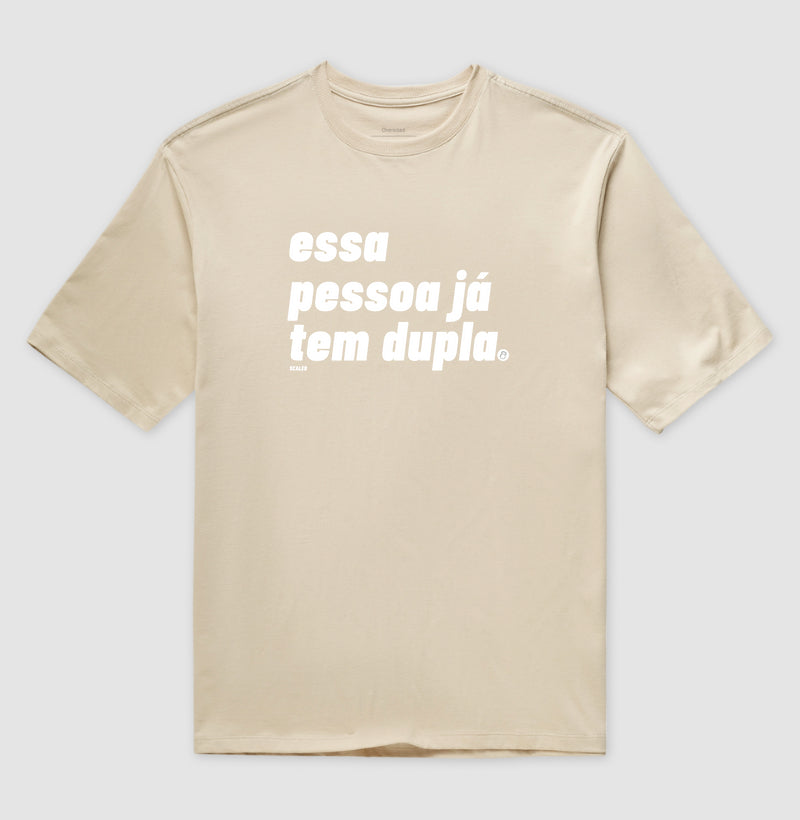 Já tenho dupla - Oversized