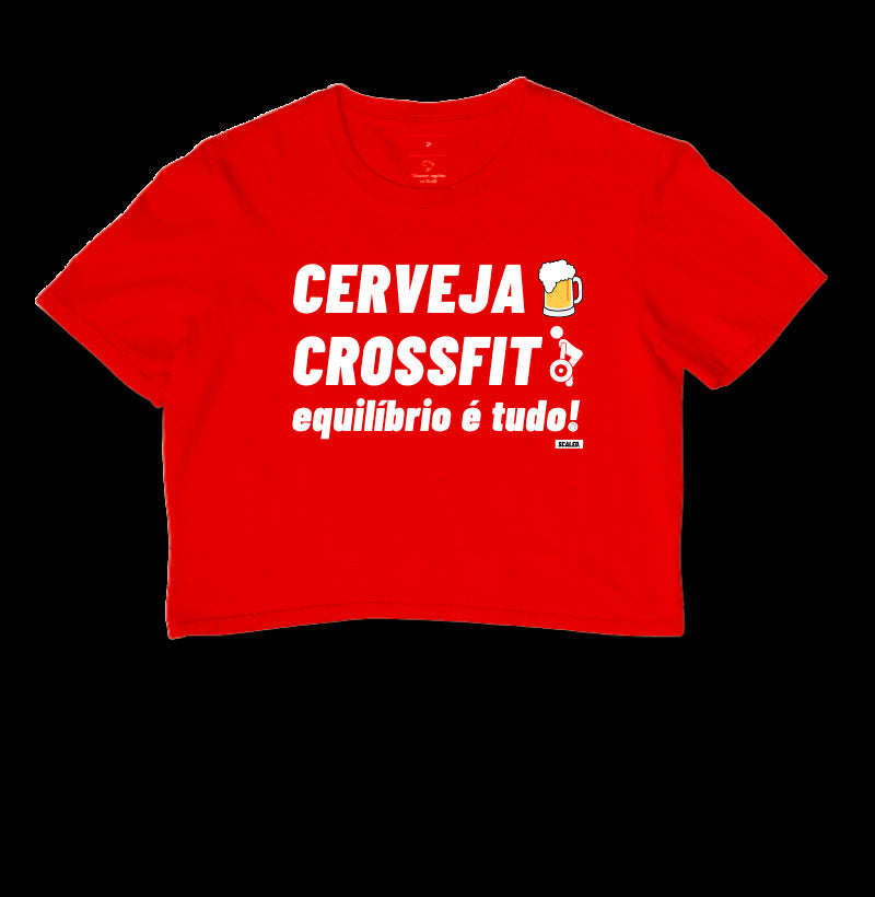 Cropped Cerveja e Crossfit crossfit