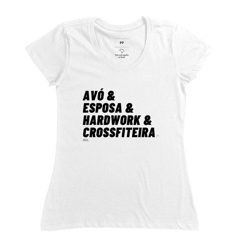 Camiseta Avó Crossfiteira
