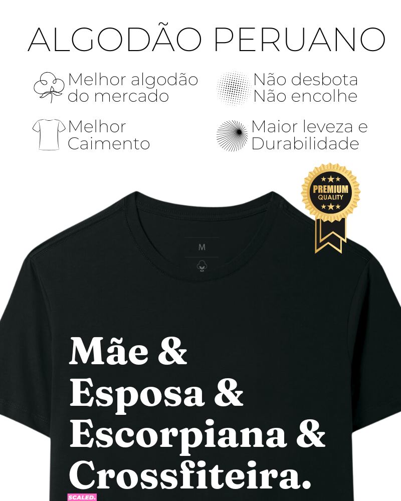 Mãe Escorpiana - Algodão Peruano