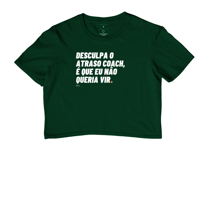 Cropped Desculpa o Atraso