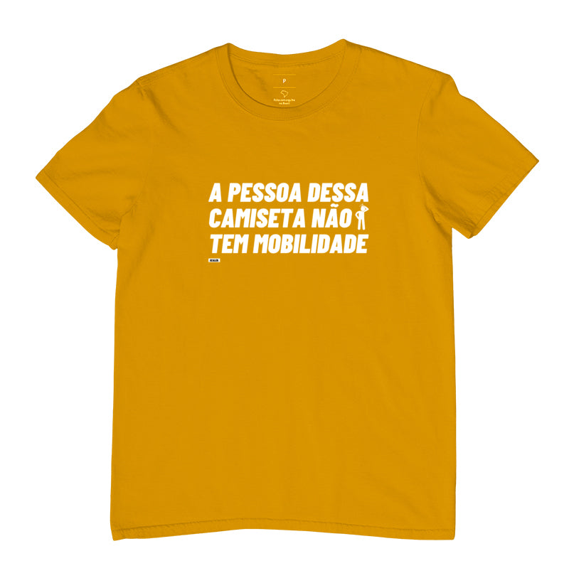 Camiseta Essa Pessoa Nao Tem Mobilidade Crossfit