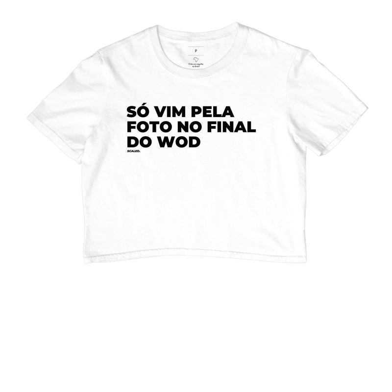 Só vim pela foto