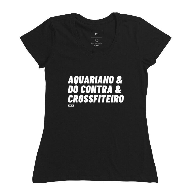 Camiseta Zodíaco Homem Aquario 1
