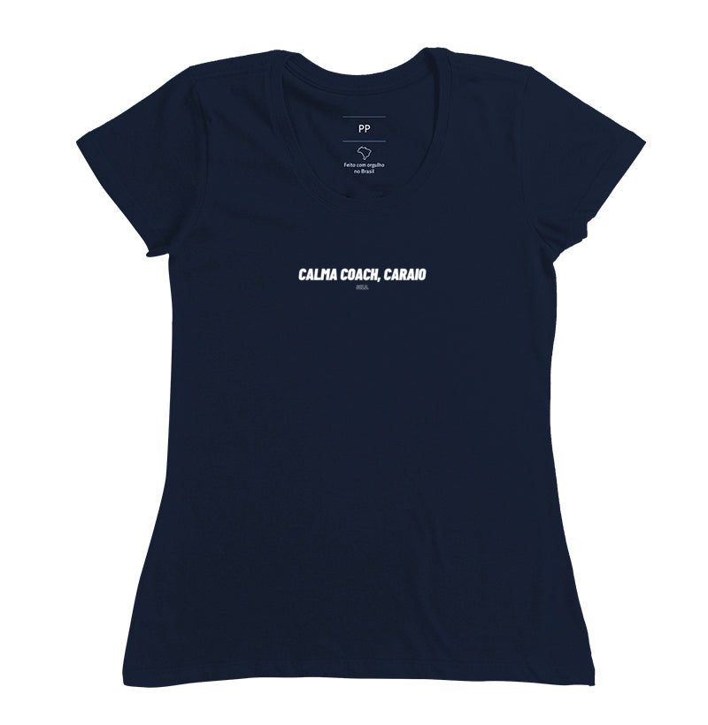 Camiseta Crossfit Minimalista Calma Coach