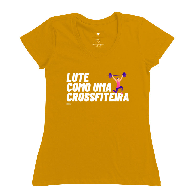Camiseta Lute como uma Crossfiteira