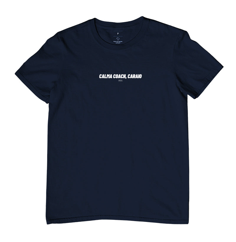 Camiseta Crossfit Minimalista Calma Coach