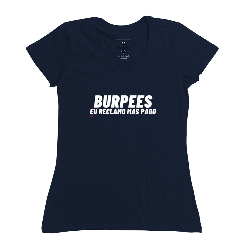 Camiseta Burpees Reclamo mas Pago