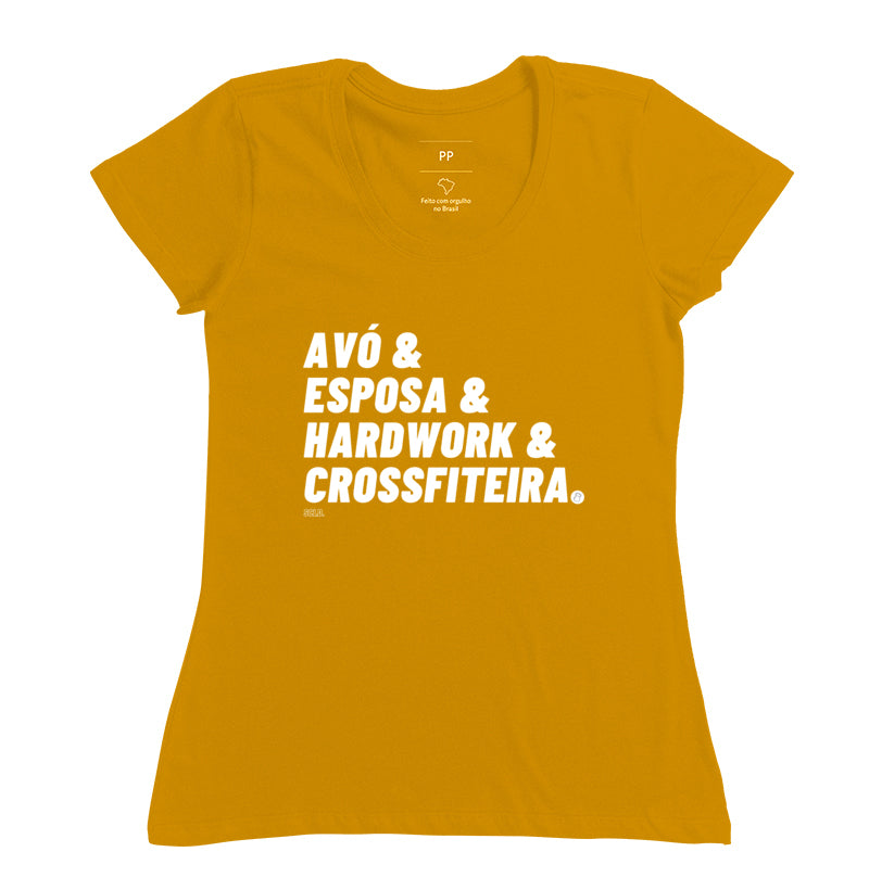 Camiseta Avó Crossfiteira