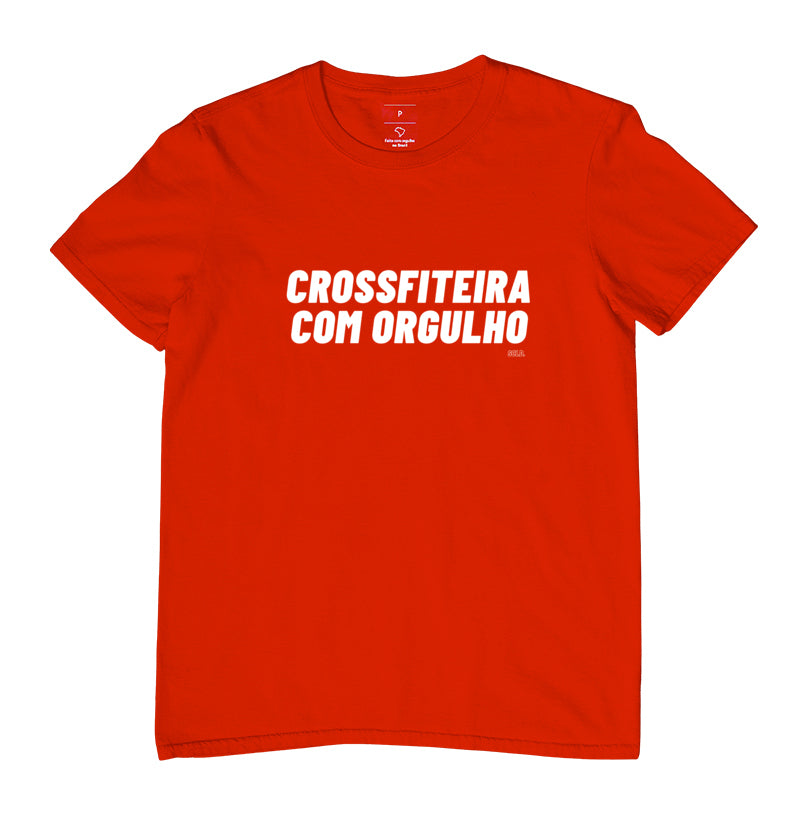 Camiseta Crossfit Crossfiteira com Orgulho