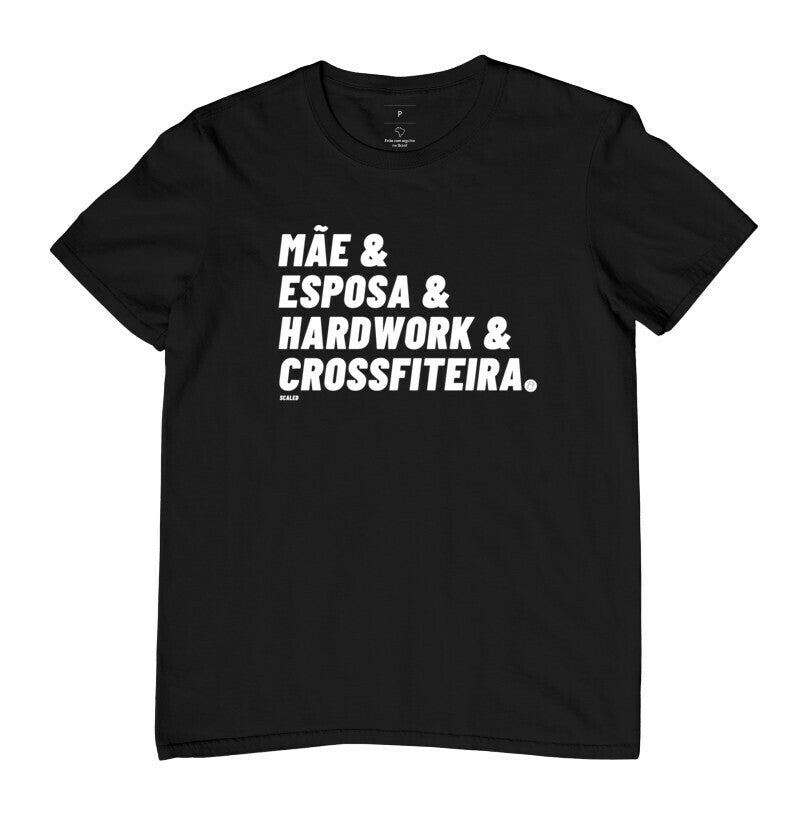 Camiseta Crossfit Mae Crossfiteira - Scaled