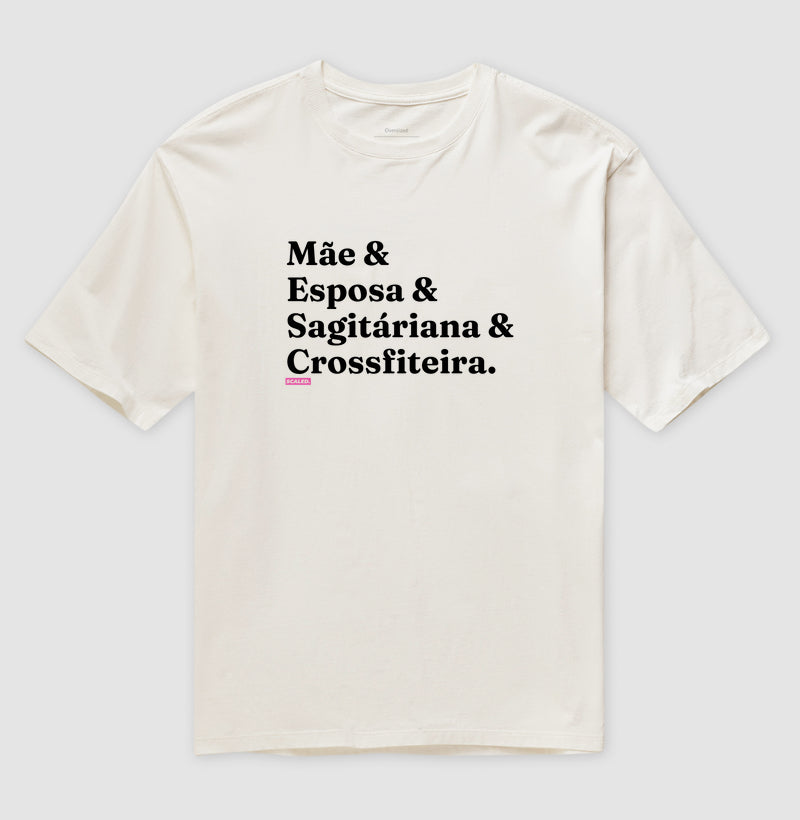 Mãe sagitáriana - Oversized