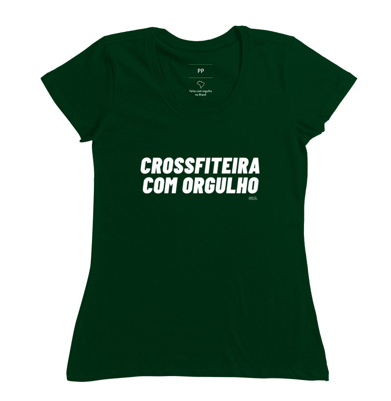 Camiseta Crossfit Crossfiteira com Orgulho